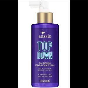 NWT Aussie Top Down Nourishing LeaveIn Scalp Tonic 4 Fl Oz